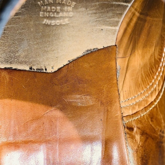 Premium Black Bespoke Cap Toe Oxfords. - Picture 6 of 16